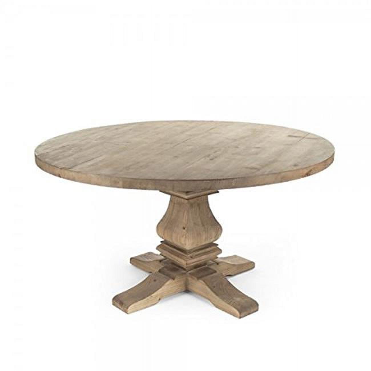 Zentique CT565 701 Large 70.75 x 31 x 70.75 in. Max Dining Table, Brown ...