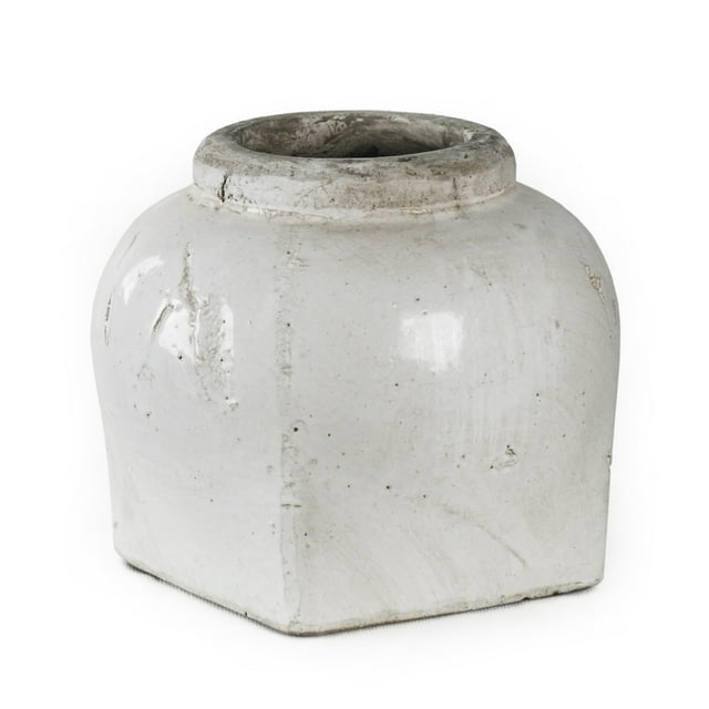 Zentique  Ceramic Jar- 13.5 x 12 x 13.5 in.