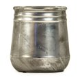 thumbnail image 1 of Distressed Metallic Silver Vase (10040S A840) by Zentique, 1 of 3