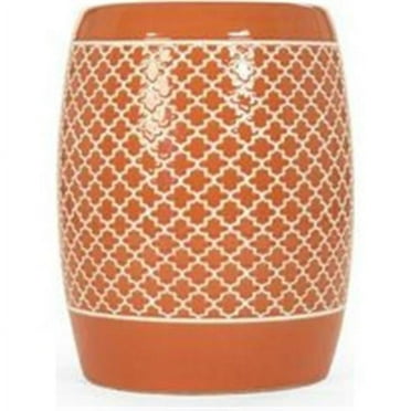 Zentique Garden Stool JW160248 Orange