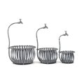 thumbnail image 1 of Zentique HR110629.57 Metal Bucket, 16 x 26 x 16 - Set of 3 in., 1 of 1