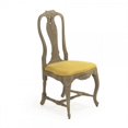 thumbnail image 1 of Zentique LI-S9-22-21-Y 20.5 x 41.5 x 20 in. Kate Side Chair, Dry Natural Birch & Yellow Raw Silk, 1 of 3