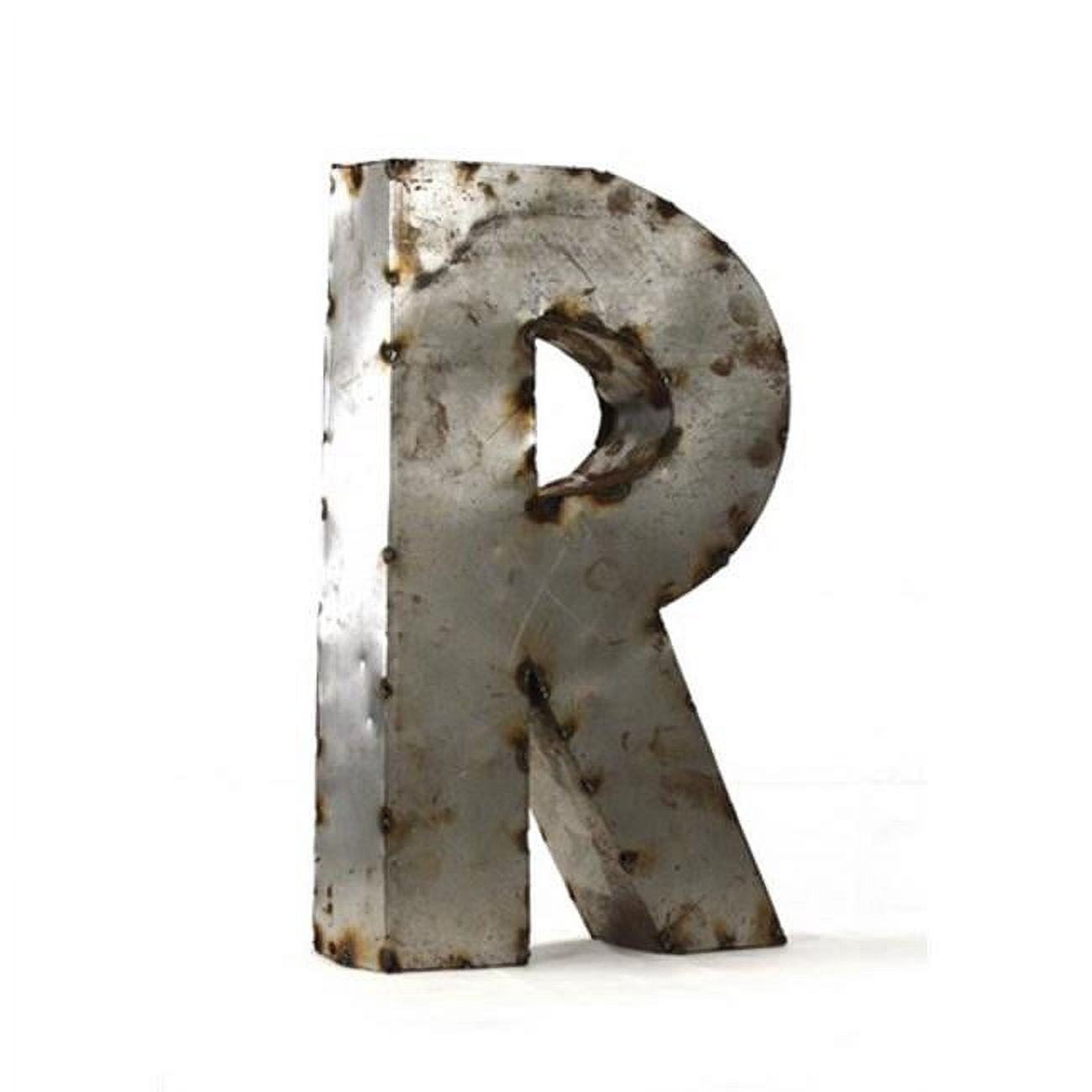 Zentique Letter R Small Metal Letter R, Small - 10.5 x 18 x 3 in ...
