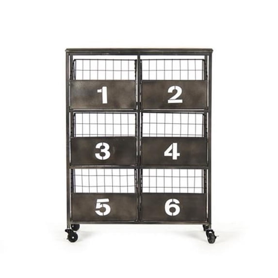 Zentique PC046 Claudio Storage, 27 x 36.75 x 15 in.