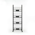 thumbnail image 1 of Zentique PC052 Rafael Basket Rack, 19.75 x 57.75 x 16 in., 1 of 1
