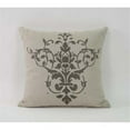 thumbnail image 1 of Zentique Pattern 6 Linen Pillow, 24 x 24 in., 1 of 1