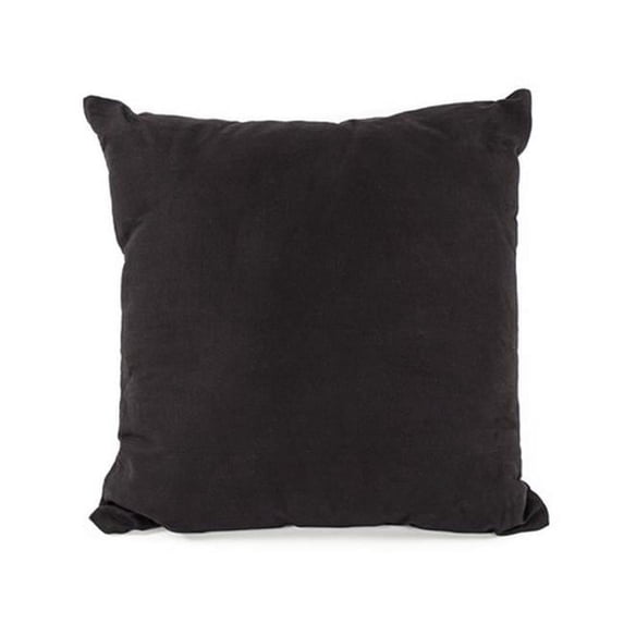 Zentique Pillow C026 Throw Pillow, Black - 20 x 20 in.