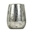 thumbnail image 1 of Zentique Stoneware Vase  with Distressed Metallic Silver, 1 of 3