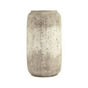 Zentique Terracotta Vase with Distressed Gray Wash