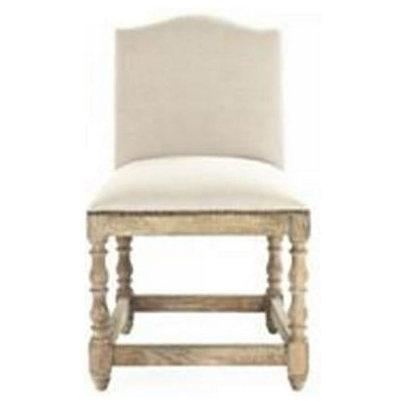 Zentique ZEN101 E272 A003 19 x 32.75 x 22 in. Aria Cafe Stool, Natural Linen