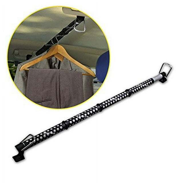 Zento Deals Heavy Duty Expandable Clothes Bar Car Hanger Rod