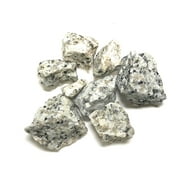 Zentron Crystal Collection 1/2 Pound Natural Rough Dalmation Jasper Stones