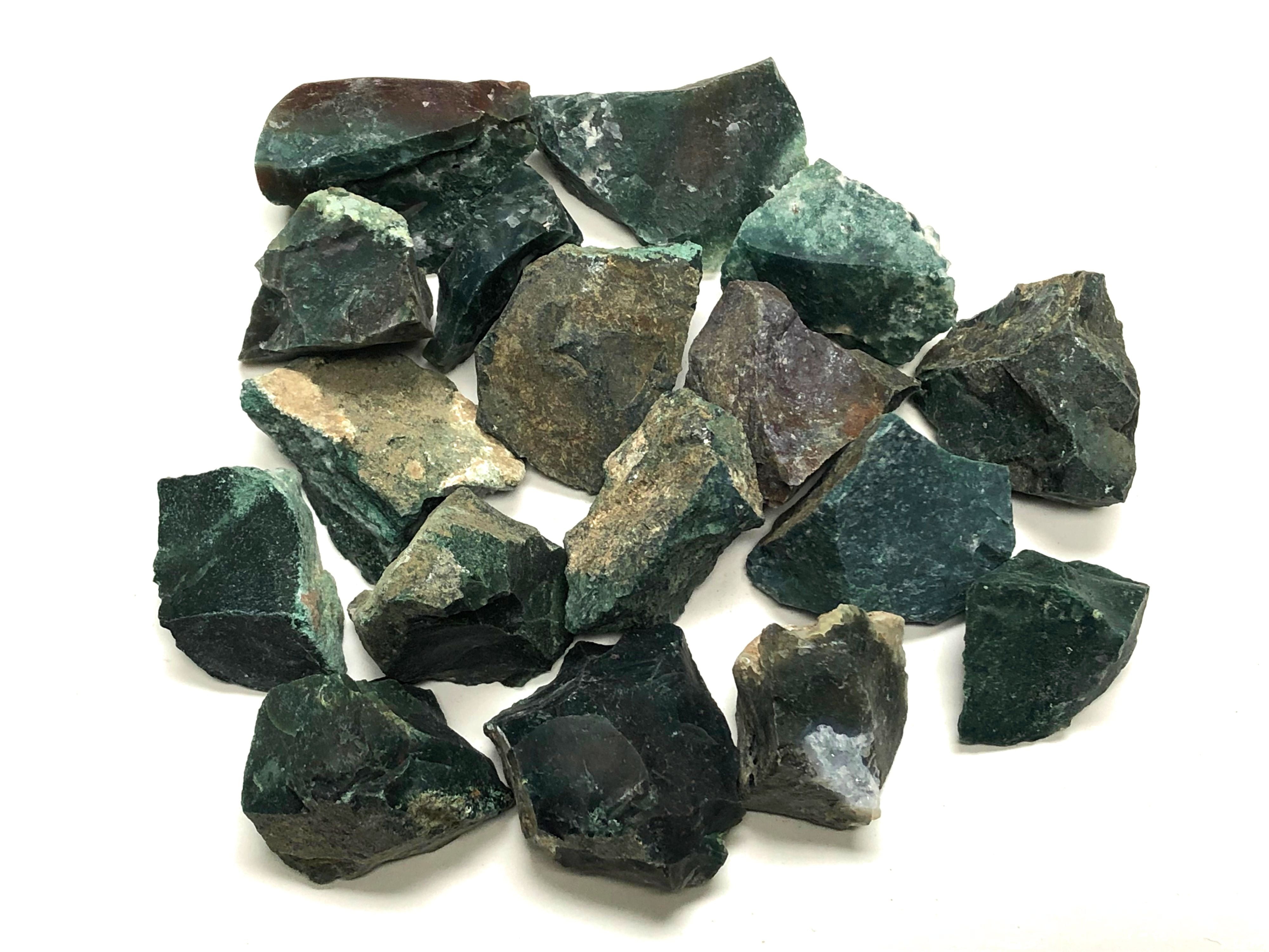 2300g Natural green tourmaline quartz crystal cluster
