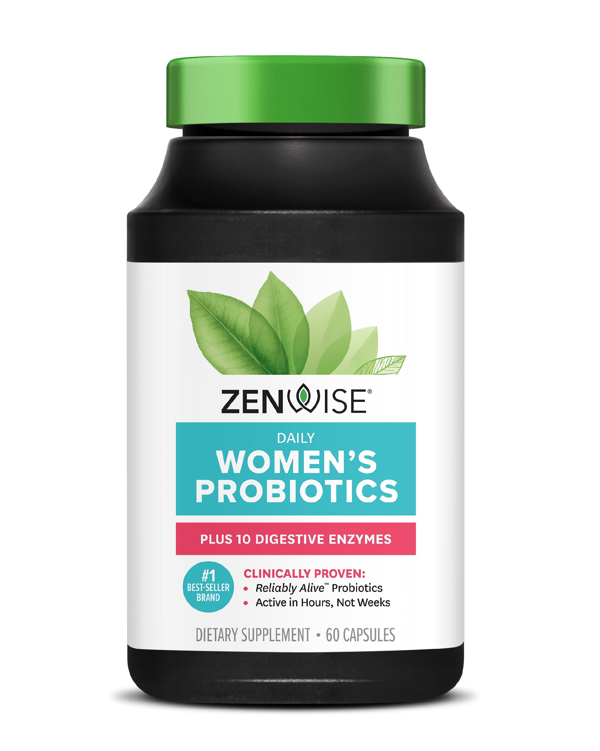 Zenwise Probiotics for Women + Digestive Enzymes for Vaginal Health
