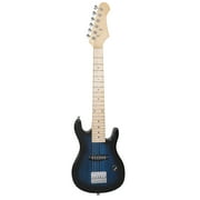 Zeny 30" Electric Guitar + 5 Watt Amp + Gig Bag Case + Guitar Strap Beginners Blue