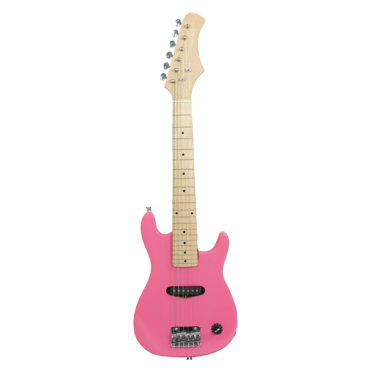 Zeny Pink Mini Electric Guitar for Kids & Beginners, 30