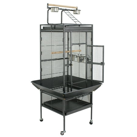 Zeny 61" Large Bird Cage for Parrot, Macaw Conure Cockatiel Cockatoo Pet House