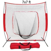 Zeny 7 x 7' Baseball Softball Net Practice Hitting Pitching Batting & Catching W/ Bag