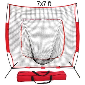 Zeny 7 x 7' Baseball Softball Net Practice Hitting Pitching Batting & Catching W/ Bag