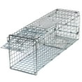 thumbnail image 1 of Zeny Live Animal Trap Extra Large Rodent Cage Garden Rabbit Raccoon Cat, 24" x 8" x 7.5", 1 of 11