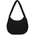 thumbnail image 1 of Zeokiar Puffer Tote Bag for Women Quilted Tote Bag Quilted Carryall Bag Soft Puffy Crossbody Bag Lightweight Padding Hobo Handbags (Black), 1 of 6