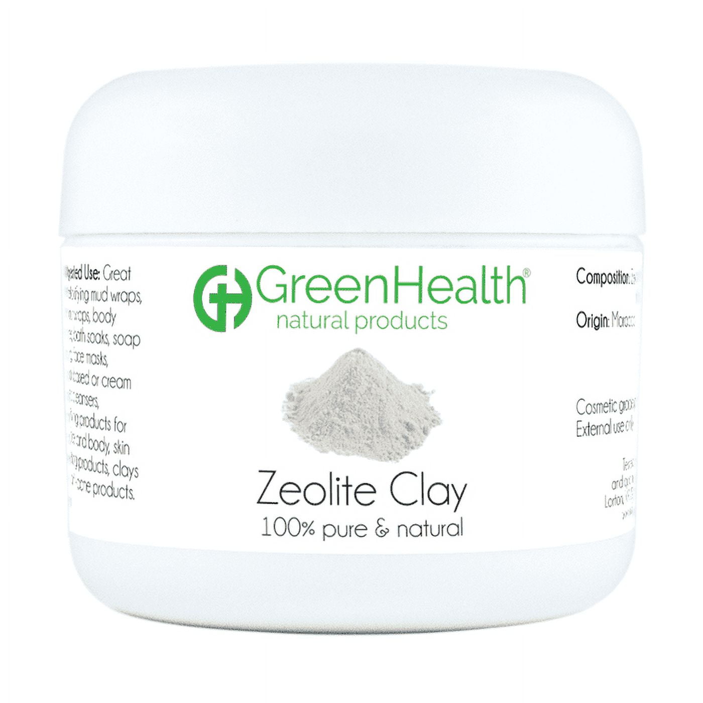 Zeolite Clay 1.5 oz Plastic Jar
