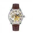 thumbnail image 1 of Zeon America IN 7904WHG Mens Arizona II Mechanical Timepiece Gold Tone Skeleton Watch, 1 of 1