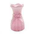 thumbnail image 1 of Zeonetak 10.24 Inch Unbreakable Decor Living Room Pink Plastic Flower Vase, 1 of 6