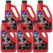 Zep 10 Minute Drain Opener Gel 64 oz Case of 6 ZHCR64NG - Commercial Strength, Fast Acting and Safe For All Pipes