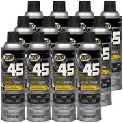 Zep 45 Dual Force Multi-Purpose Lubricant and Penetrant - 14 oz Case of 12 - 374301 - Low Odor, Optimal Lubrication, Reduces Friction and Wear