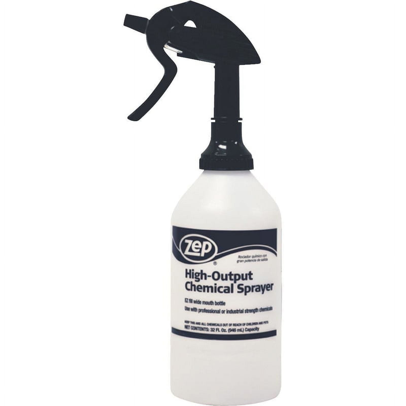 HCL Labels 360 Degree Spray Bottle Pre-Affixed with a GHS Compliant Zep