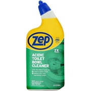 Zep Acidic Toilet Bowl Cleaner 32 oz ZUATB32 (Pack of 2) - Thick pro formula clings to tough stains
