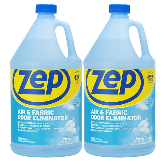 Zep Air and Fabric Odor Eliminator - 128 oz (Pack of 2) ZUAIR128 - Refresh Your Home, Office and Business