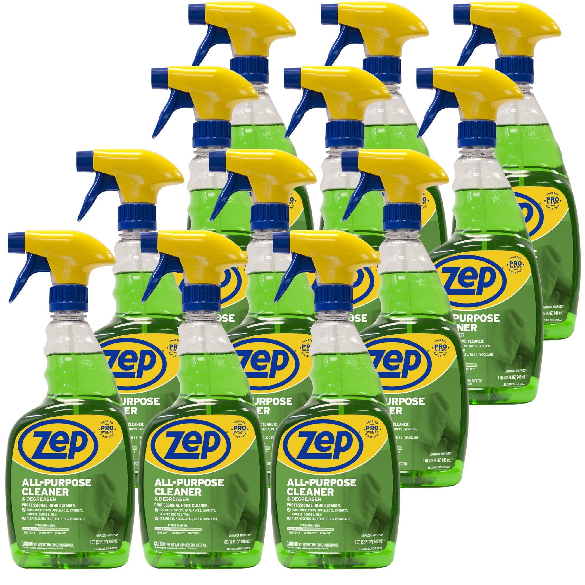 Zep AllPurpose Cleaner and Degreaser 32 Ounce ZUALL32 (Case of 12