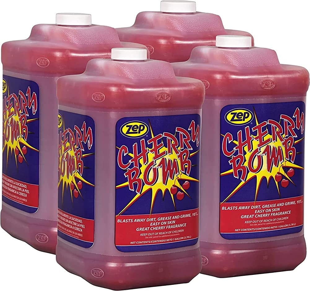 Zep Cherry Bomb Industrial Hand Cleaning and Degreasing Wipes