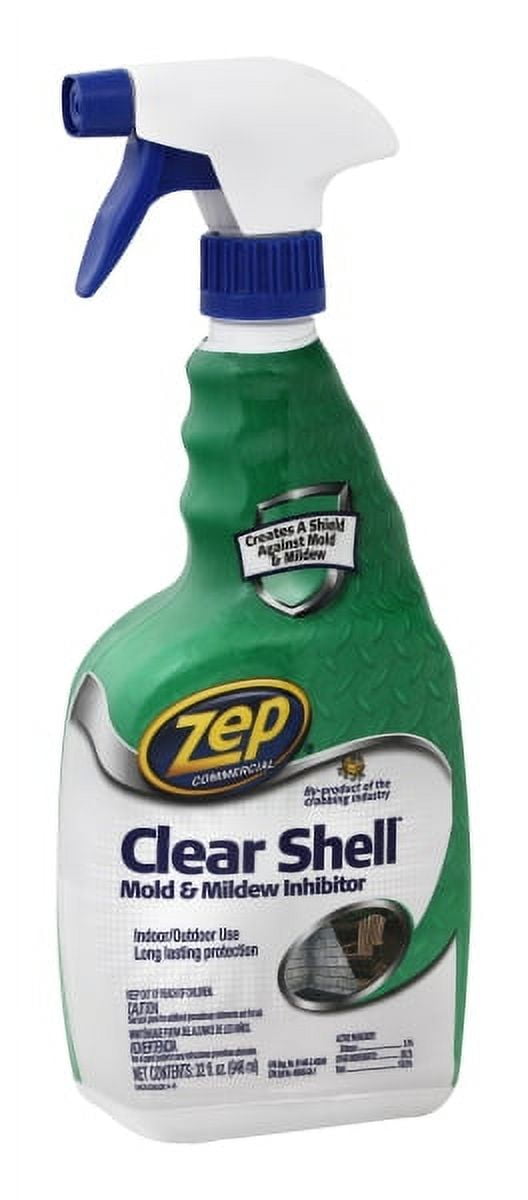 Zep Commercial Clear Shell Mold and Mildew Inhibitor, 32 oz