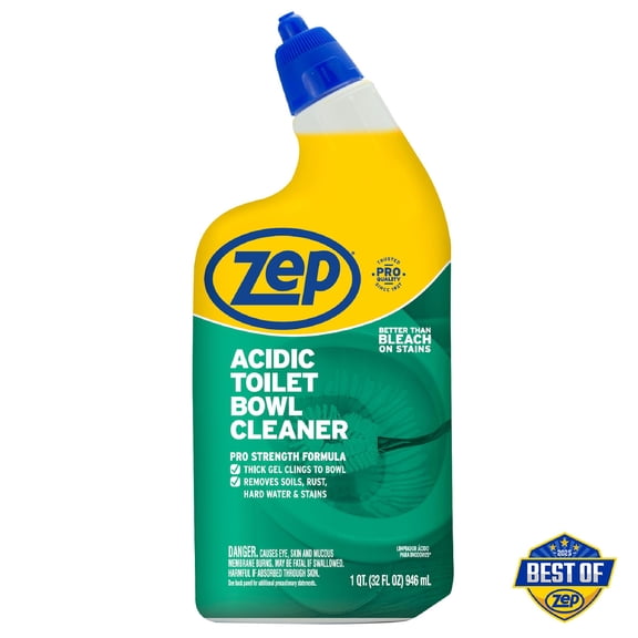 Zep Commercial Grade Toilet Bowl Cleaner, 32 Oz