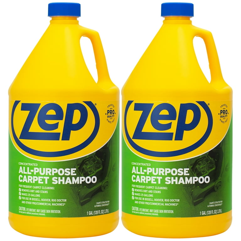 Zep Professional Formula Carpet Cleanser - 1 Gallon (2 Case) All