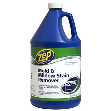 Zep Commercial ZUMILDEW128 Mold Stain & Mildew Stain Remover, 1 Gallon, Each