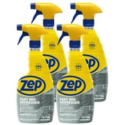 Zep Fast 505 Degreaser & Cleaner - 32 oz. Case of 4 ZU505324 - Removes Oils, Grease & Dirt on Tools, Grills, Decks, Plastic