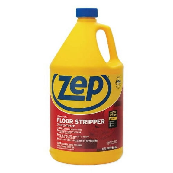 Zep Floor Stripper Commercial Floor Cleaner, 128 fl oz