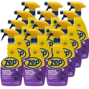 Zep Foaming Shower Tub and Tile Cleaner - 32 oz (Case of 12)  - ZUSTT32PF - Acidic Scrub Free Formula Penetrates Soap Scum and Hard Water Deposits