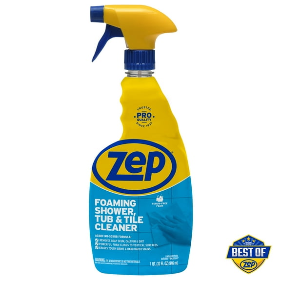 Zep Foaming Tub and Tile Cleaner