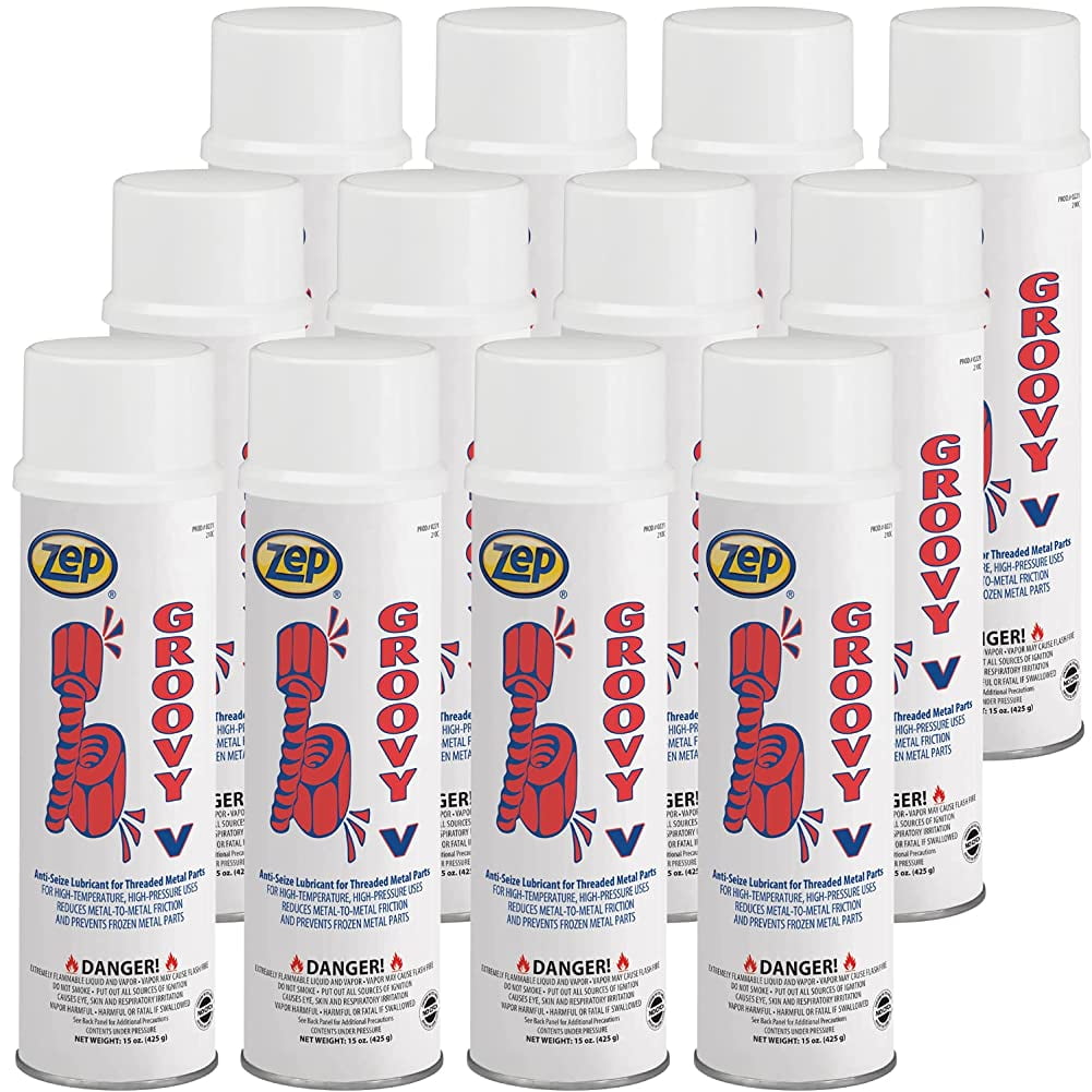 Zep Groovy V Anti-Seize Lubricant for Threaded Metal Parts