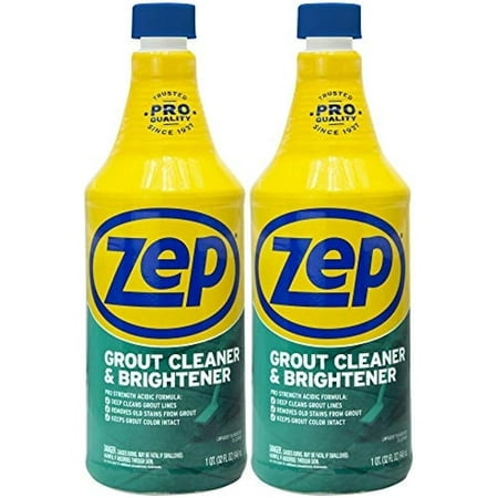 Zep Grout Cleaner And Brightener - 32 Ounce (Pack Of 2) Zu104632 - Deep ...