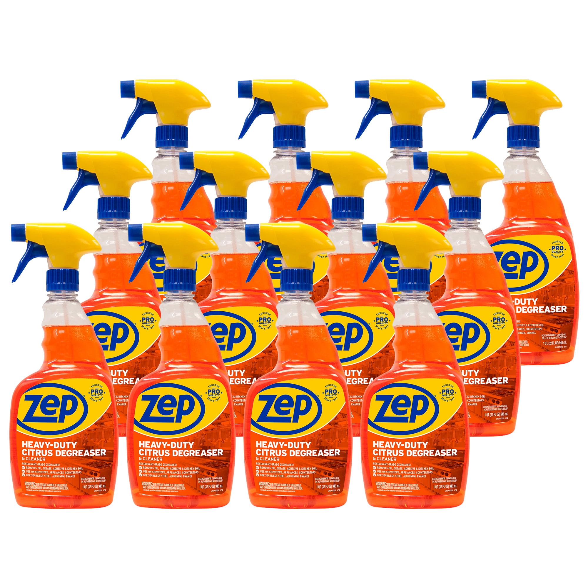 Zep, Heavy-Duty Citrus Cleaner, ZUCIT32, 32 oz case of 12