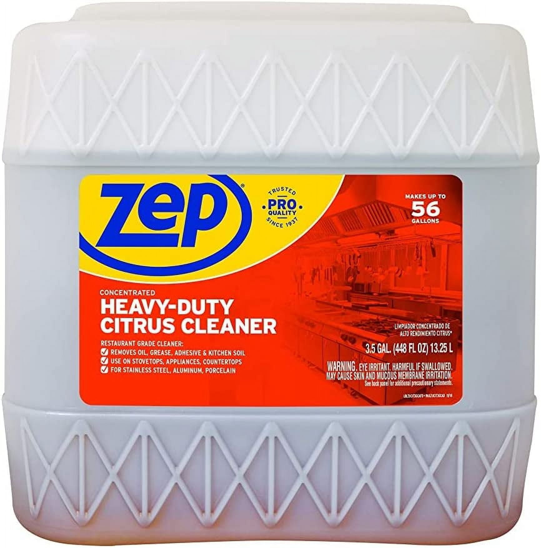 Zep Fast 505 Cleaner and Degreaser - 1 Gallon - ZU505128 - Great for  Grills, Plastics, Metal, and More! (4)