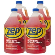 Zep Heavy-Duty Citrus Cleaner and Degreaser - 1 Gallon (Case of 4) ZUCIT128CA - Professional Strength Cleaner and Degreaser, Concentrated Pro Formula
