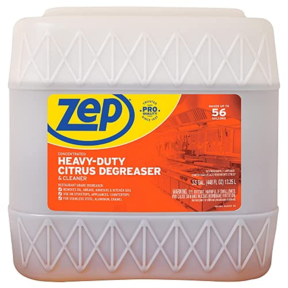 Zep HeavyDuty Citrus Degreaser 3.5 Gallon (1 Pail) ZUCIT3G