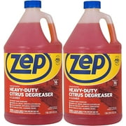 Zep Heavy-Duty Citrus Cleaner and Degreaser - ZUCIT128 - 1 GallonCase of 2 Professional Strength Cleaner and Degreaser, Concentrated Pro Formula